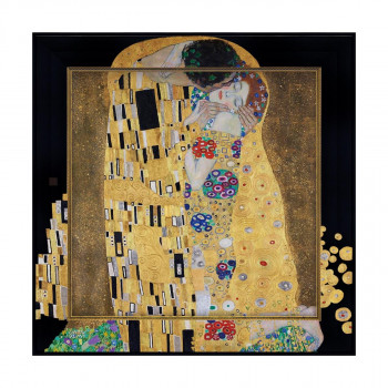 ユーパワー ビッグアート ～名画LLLシリーズ～ クリムト「ザ・キス」 BA-20013