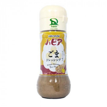 サンダイナー食品 ドレッシング ハピア(ごまドレッシングゆず風味) 230ml 20本 694