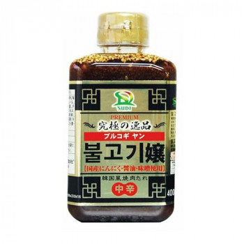 サンダイナー食品 焼肉たれ ブルコギヤン  究極の逸品(中辛) 400g 20本 053