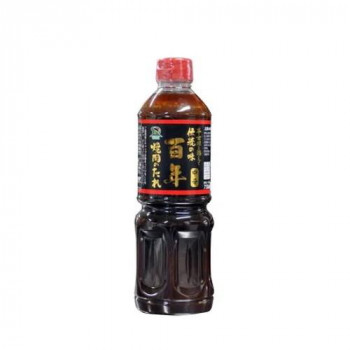 サンダイナー食品 焼肉たれ 伝統の味　百年焼肉のたれ(中辛) 730ml 12本 602