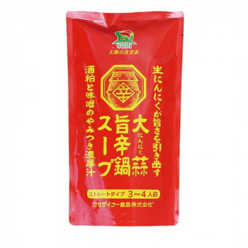 サンダイナー食品 鍋つゆ 大蒜旨辛鍋 600g 20枚 493