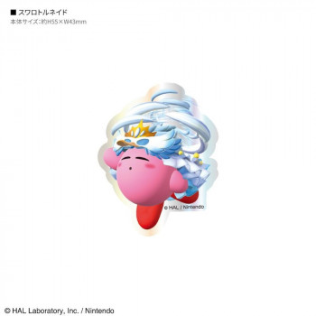 星のカービィ キャラスタムステッカー V.スワロトルネイド BKBY-20V