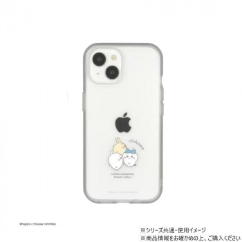 ちいかわ IIIIfit Clear iPhone15/14/13 対応 ケース C.ふりかえり CK-24C