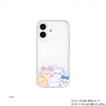 ちいかわ IIIIfit Clear iPhone17 対応 ケース A.みんな CK-90A