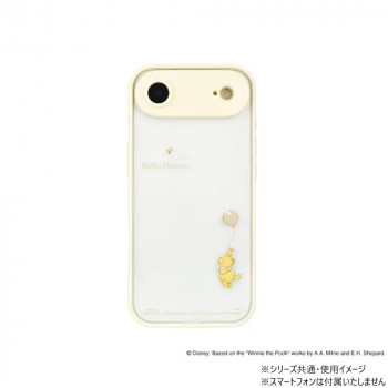 ディズニー IIIIfit プランプフレーム iPhone Air ケース PO.くまのプーさん DNG-297PO