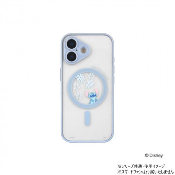 ディズニー IIIIfit プランプフレーム iPhone MagSafe ST.スティッチ DNG-299ST