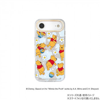 ディズニー Camera Frame iPhone Air 対応 ケース くまのプーさん DNG-305PO