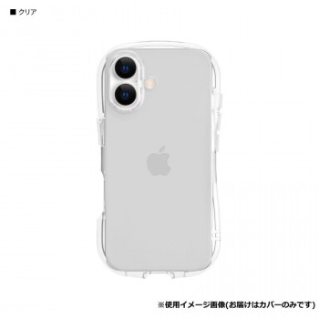 iPhone16e 対応 クリスタルクリアケース GMD-33CL