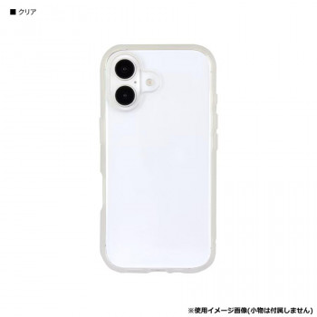 IIIIfit Clear iPhone16 対応 ケース CL.クリア IFT-173CL