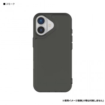 IIIIfit Clear iPhone17 対応 ケース SK.スモーク IFT-183SK