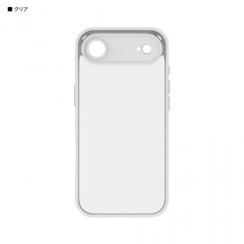 IIIIfit プランプフレーム iPhone Air 対応 ケース CL.クリア IFT-187CL