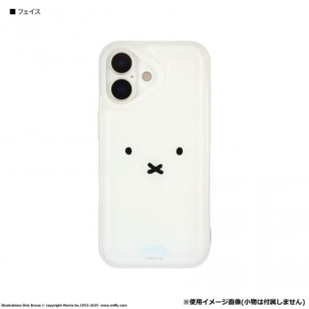 ミッフィー IIIIfit Clear iPhone17 対応 ケース A.フェイス MF-624A
