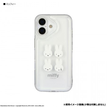 ミッフィー IIIIfit Clear iPhone17 対応 ケース B.ミッフィー MF-624B