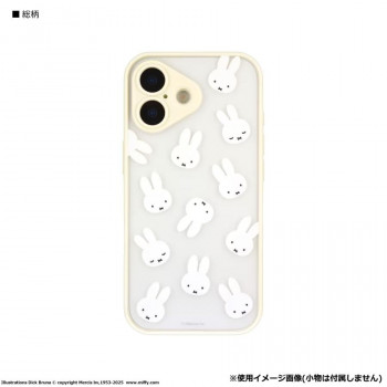 ミッフィー IIIIfit プランプフレーム iPhone17 対応 ケース A.総柄 MF-626A