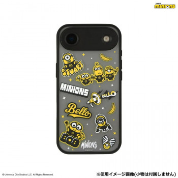 「怪盗グルー/ミニオンズ」シリーズ IIIIfit プランプフレーム iPhone Air 総柄 MINI-529A