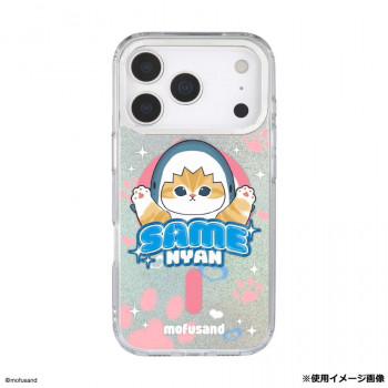 mofusand Camera Frame iPhone17 Pro MagSafe サメにゃん MOFU-105A