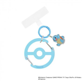 ポケットモンスター マルチリングプラス クリアカラビナ付き H.ゼニガメ POKE-987H