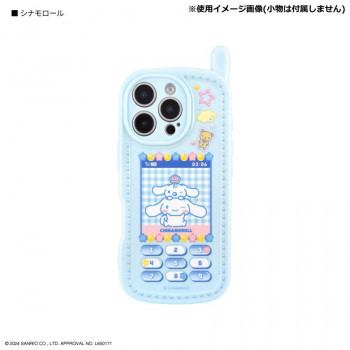 サンリオ iPhone16 Pro 対応 レトロガラケー風ケース CN.シナモロール SANG-460CN