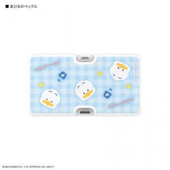 サンリオ Lightning/Type-C リチウムイオン充電器 AP.あひるのペックル SANG-519AP
