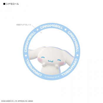 サンリオ MagSafe 対応 メタルステッカー CN.シナモロール SANG-566CN