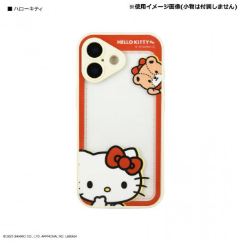 サンリオ IIIIfit プランプフレーム iPhone17 対応 ケース KT.ハローキティ SANG-579KT