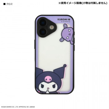 サンリオ IIIIfit プランプフレーム iPhone17 対応 ケース KU.クロミ SANG-579KU