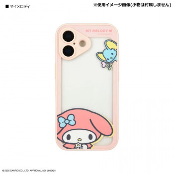 サンリオ IIIIfit プランプフレーム iPhone17 対応 ケース MM.マイメロディ SANG-579MM