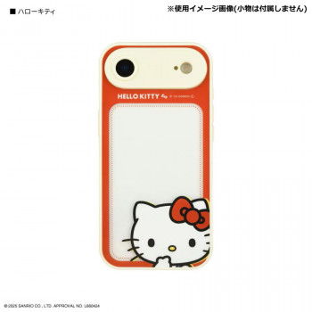 サンリオ IIIIfit プランプフレーム iPhone Air ケース KT.ハローキティ SANG-581KT