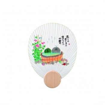 日本製 MADE IN JAPAN 風船型うちわ Yuseki西瓜 2326
