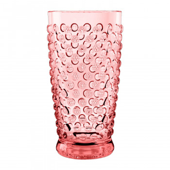 アボード ポリスチレン樹脂  ホブネイル ジャンボグラス 590ml ピンク DK23989072