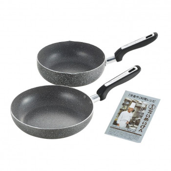 タマハシ  たいめいけん IH対応フライパン22cm＆ディープパン20cm TM-114R