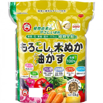 日清商事 もろこし+米ぬか+油かす 1kg