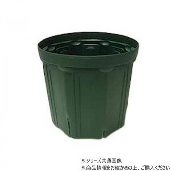 南出 スリット鉢JAN付 CSM-240 モスグリーン