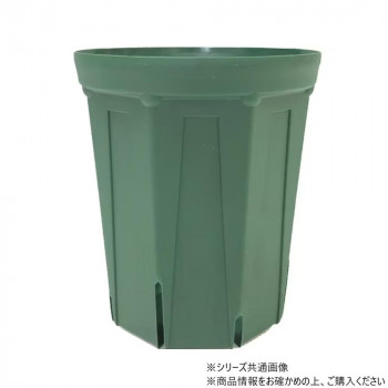南出 スリット鉢JAN付 CSM-240L モスグリーン