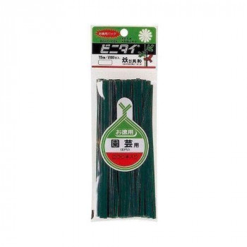 共和 QA-154-1 ビニタイ15cm 200P 園芸用