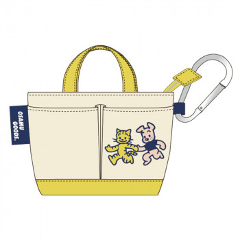 ゾーウィー OSAMUGOODS ミニトートキーケース キャット＆ドッグ 3718