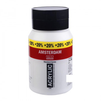 ターレンス アムステルダムアクリリックカラー600ml 105 チタニウムホワイト T1779-105-SP 403247