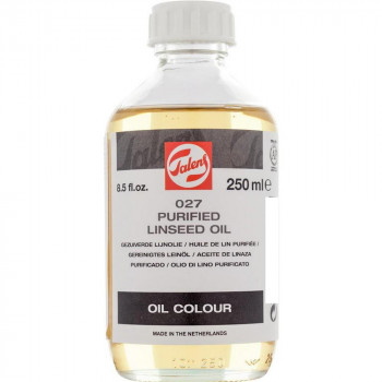 ターレンス 油絵具画溶液 乾性油 ピューリファイドリンシードオイル　250ml T2430-0027 440223
