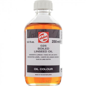 ターレンス 油絵具画溶液 乾性油 ボイルリンシードオイル 250ml T2430-0026 434339