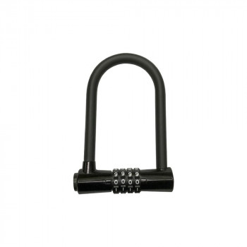TOP トップ 頑丈ダイヤルU字ロック錠135×70mm