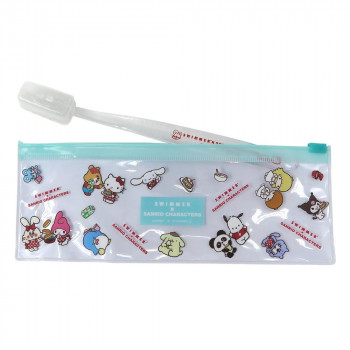 三金商事 歯ブラシセット サンリオ SWIMMER×SANRIO ホワイト SS0123