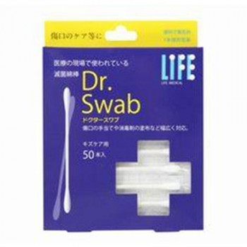 平和メディク 減菌綿棒 Dr.Swab キズケア用50本入×144セット 4582