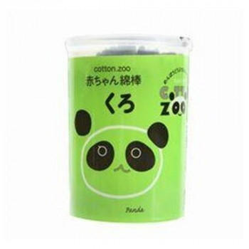平和メディク コットン・ZOO 赤ちゃん綿棒くろ 160本入×144セット 4499