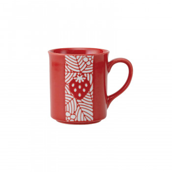 西海陶器 Other 苺ミルク　マグカップ レッド 275ml 54428