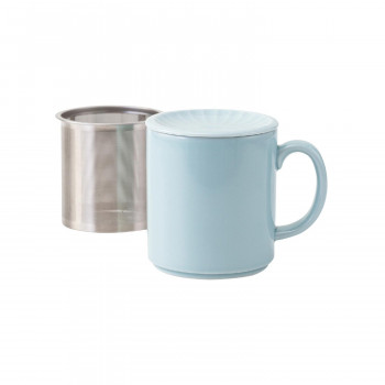 西海陶器 Other TEA TRIO light blue SS 蓋付 豆皿 マグカップ 330ml 54929