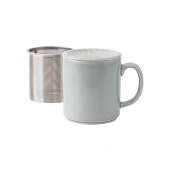 西海陶器 Other TEA TRIO gray SS 蓋付 豆皿 マグカップ 330ml 54930