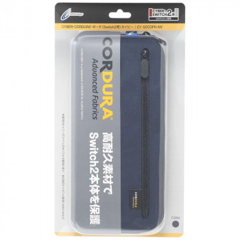 Switch2用 CORDURAポーチ　ネイビーCY-S2CDPH-NV