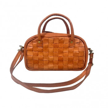zucchero BAQETTE バケット 2WAY ショルダーバッグ ブラウン 40138