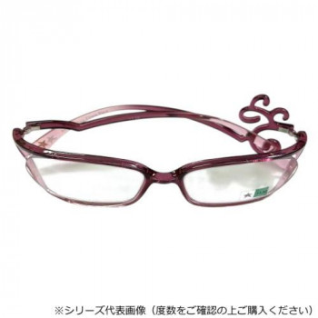 アイマジン 老眼鏡 イテリ・フレール ピンク(ロゼ)  +3.5