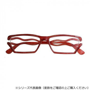 アイマジン 老眼鏡 イテリ・フレシール ルージュ  +1.0